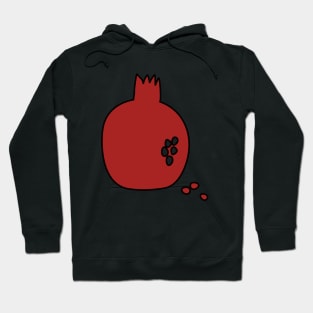 Red pomegranate Hoodie